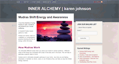 Desktop Screenshot of karenjohnsoninneralchemy.com